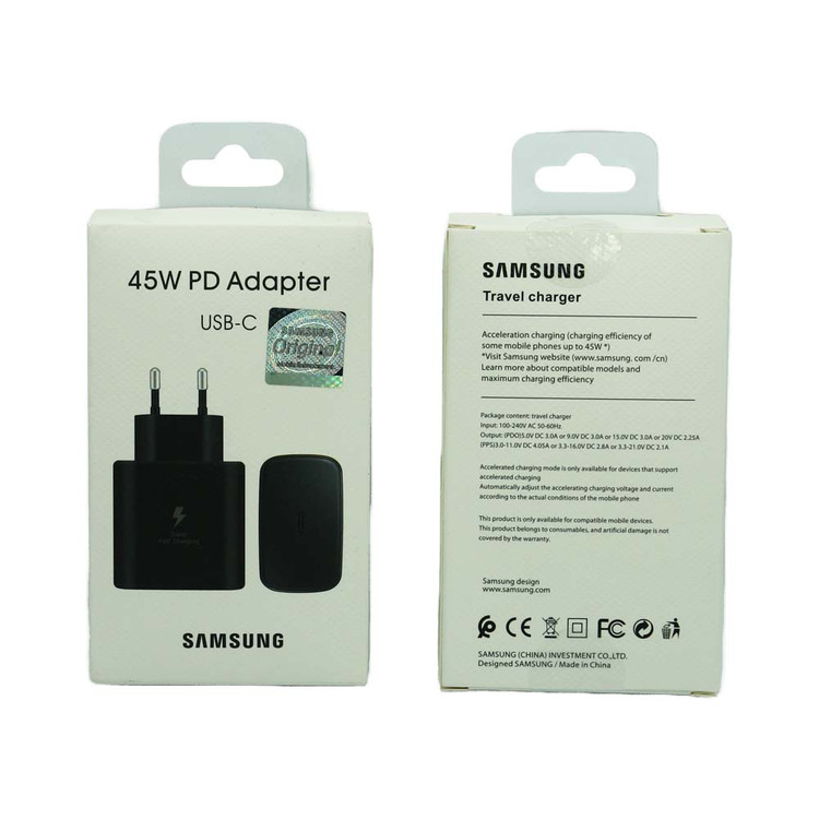 شارژر 45وات سامسونگ دو پین
