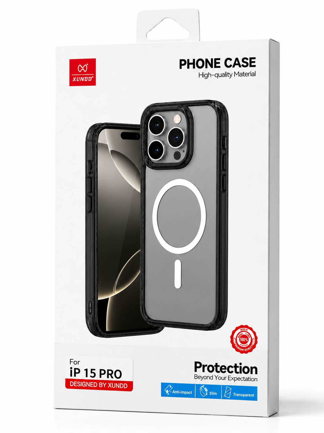 قاب مک سیف xundd 15 pro