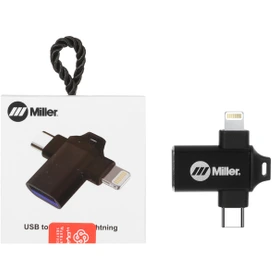 تبدیل Miller USB TO Type-C / Lightning مدل MO-210 - مشکی (گارانتی پارتیان پایا)