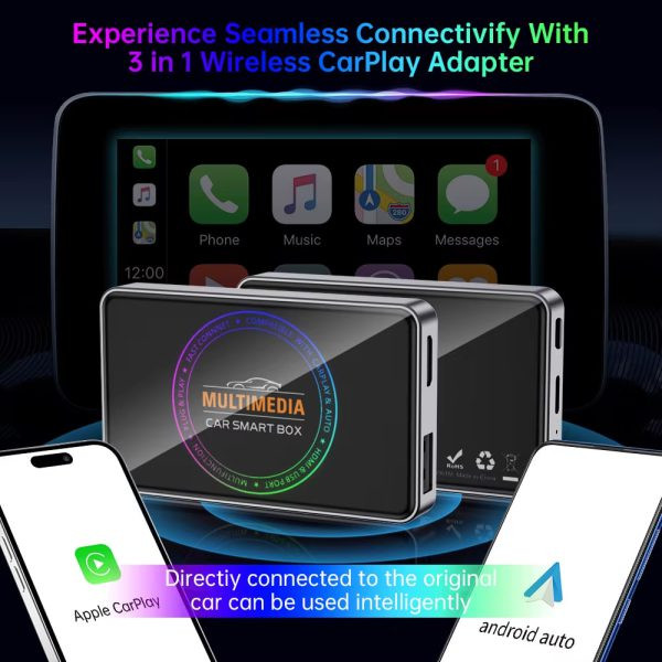 اندروید باکس خودرو بنیوس 32G/4G