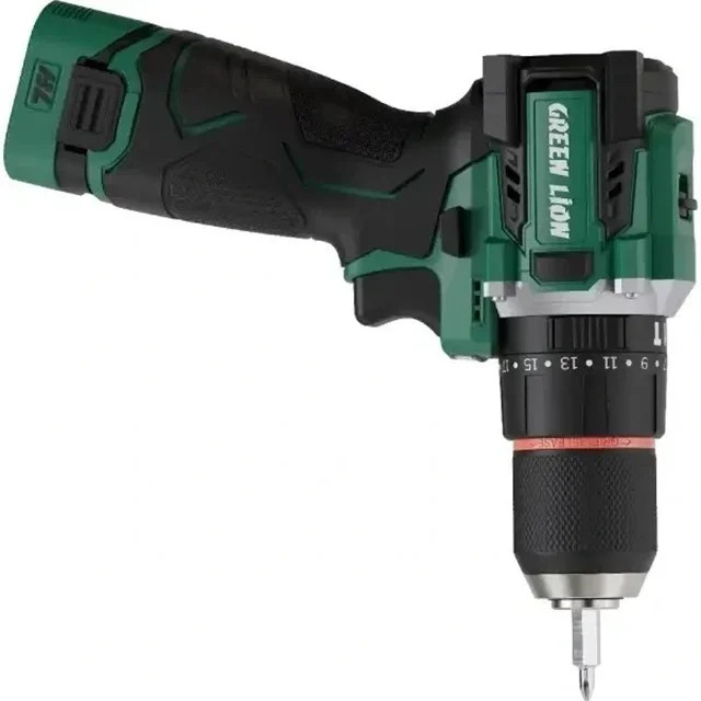 دریل چکشی شارژی گرین لاین مدل GD-15 Pro Drive با ۲ باتری ۱۸ ولت