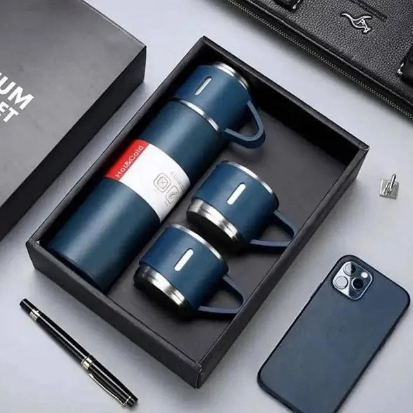 فلاسک کادویی ۳کاپ ظرفیت ۵۰۰ میلی لیتر